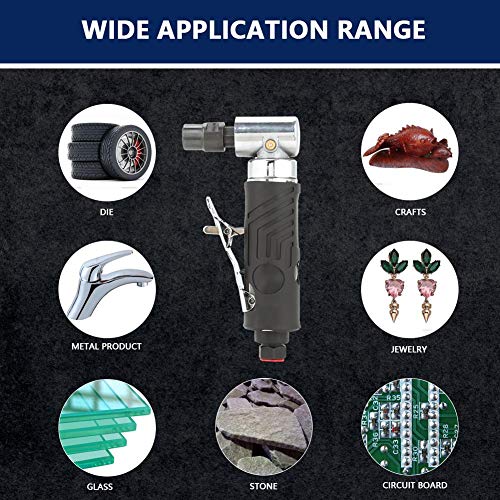 Luchtdiagrenmolen, 90 Graden Pneumatische Molen, Ag 315, 1/4BSP Pneumatisch 90 Graden Hoek Die Mlinder Polisterie Air Slijpgereedschap, Gemakkelijk Te Bedienen, Hoog Rendement 5