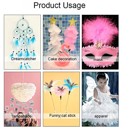 Natuurlijke Struisvogelveren, 20 stuks, 15-20 cm, voor ambachten, ambachtelijke veren voor DIY Droom Catcher Accessoires, Home Decoratie, Kostuums, Tafel decoratie, Bruiloft, Partij, Hoed, Kleding 4