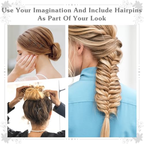 50 st kleine haarklemmen 3,5 cm kleine haarklemmen Kleine haarklemmen Mini Bobby Pins Wavy metalen haarspeld Hair Clips voor vrouwen meisjes kinderen Buns (zwart) 4