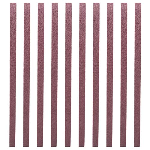 Schuurgordel 10PCS aluminium oxide zandpapier Sander schuurriemen 533 X 9mm voor diverse riemmachines (80#)