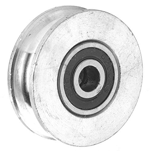 Bearing Block, Wire Touw Wiel, Deep U Groove Pulley, Dubbele Bearing Wheel Block Wire Touw Lifting Guide (diameter 28mm), Jerking Blocks (Diameter 56mm)