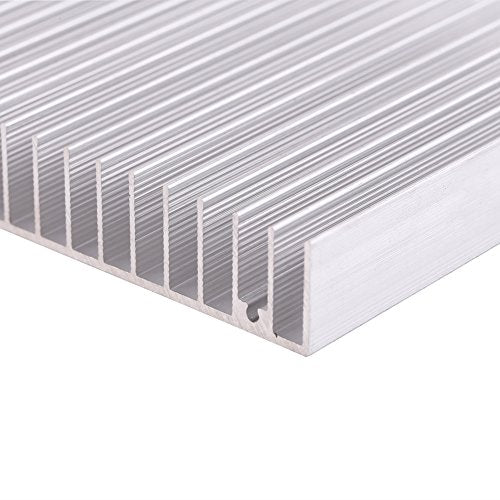 Heat Sink Aluminium Koper 120mm Ventilator met 120x120 100x100 x 18mm 300 Large 1pc Aluminium Heat Sink Goede thermische geleidbaarheid PC Koelventilator Heat Sink Heat Sink Fin 4