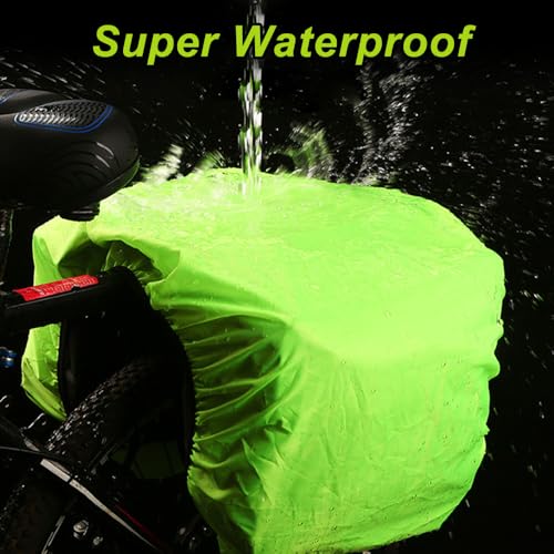 126x66cm Fietsenregenhoes, Bag Regenhoes, Waterdichte en stofdichte Fietsmand Regenhoes, Ultra Lichtgewicht, Water en Stof Proof Opvouwbare Bikehoes, voor Fietszitjes en Bags 5