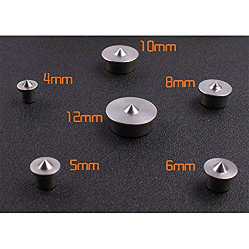 Houten uitlijning Stud Centering Tip Marker Boorcentrum, 4/5/6/8/10/12mm(12 PCS) 3