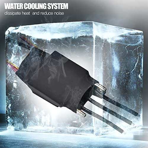 RC Boat Esc 60A 40A Brushless Esc Water Cooled Black PBC 60A Brushless Esc Water Cooling Electric Speed Controller met 5V 3A Ubec voor RC Boat Model 3