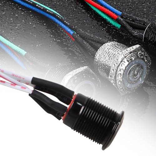 Computer stroomkabel met metalen knoop, waterdicht en stofdicht, geschikt voor alle soorten computerkasten en gastheren (12 mm) 5