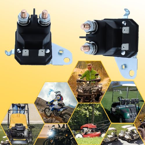 Starter Magnet, 12V grasmaaier Magnet Relay voor Cub Cadet XT1 XT2 Enduro RZT LT1 ZT1 ZT2 MTD Troy-Bilt Craftsman Yard Man Zero Turn Machines 725-06153A 725-06153 5