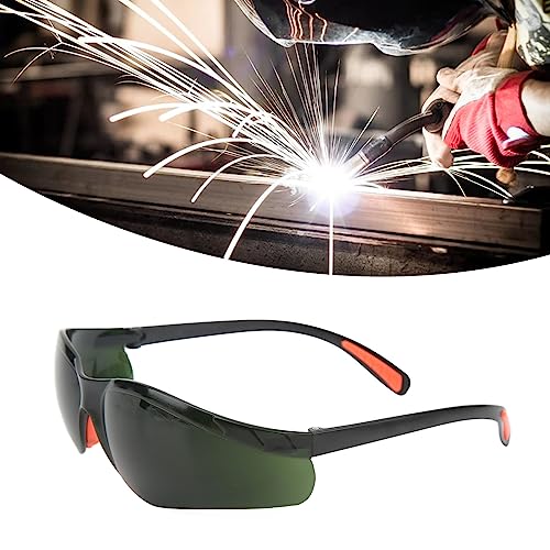 Lasglazen TIG Laser veiligheidsbrillen Comfortabel voor het werken en lassen oogbescherming (Donkergroen) 4