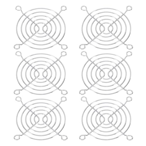 69,5mm Ventilator Finger Grill, 6 Pack Metal Grill Protector Guard Ventilator Beschermhoes voor 69,5mm Uitlaat Ventilatoren Uitrusting Computer DIY