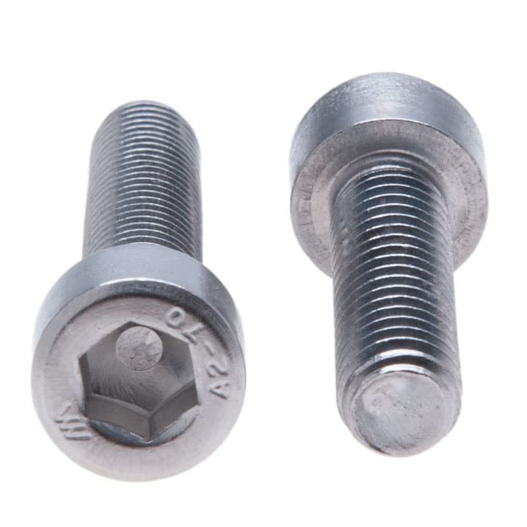Cilinder Head Cap Schroeven M5x16 (Set van 10) A2 Roestvrij staal Hexagon Socket Allen Key Hex Schroef Bolts Thread bevestigingsmiddelen Cilindrische Heavy Duty Certified Standard DIN912 (5mm x 16mm) 3