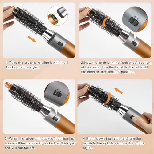 20mm Kleine ronde Volumizing Borstelbijlage voor Dyson Airwrap HS01/HS05 Hair Styler Accessoires