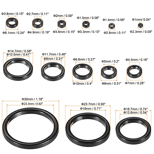 1-24.3mm Fishing Rod Repair Kit, 28 Pack Ceramic Gids Ring voor Zoutwater Zoetwater Vissen