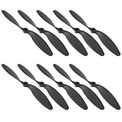 Flugzeug Quadcopter Propeller, 10 Teile /satz 8060 Blatt Propeller Zubeh?r f ̈1r Fernbedienung Flugzeug Quadcopter (Schwarz)
