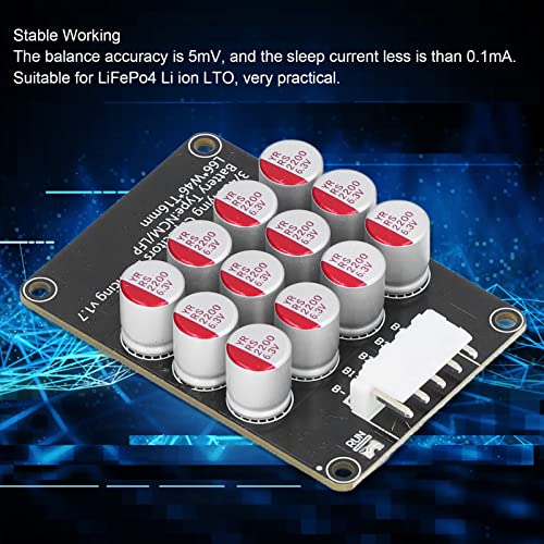 Actieve Batterij Equalizer Balancer, Lipo Li-ion LFP LiFePO4 Lithium Batterij Balance Actieve Energieoverdracht Equalization Module, Groeps condensator Balancer (3-4S) 5