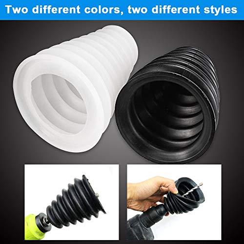 Boorstofvanger, Boor, Stof verzamelaar, Rubber Boorstofvanger, Plafond, Boorstofbescherming, Schaalbaar, Stofvrij, Boorwerk, Stofdicht, Stof verzamelaar voor Boorwerk, Elektriciteit 3