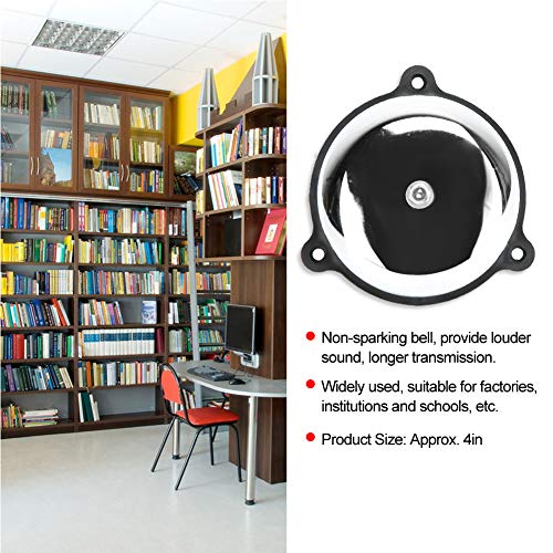 Alarmbel aangesloten elektrische bel Roestvrij stalen signaalalarm voor schoolfabriek (220V) 3