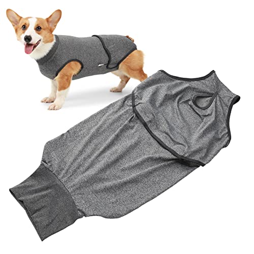 Full Body Hondenluier, Huidvriendelijk Herbruikbare wasbare honden Fysiologische kleren verminderen angst Hygiënisch voor menstratie (XXXL) 3