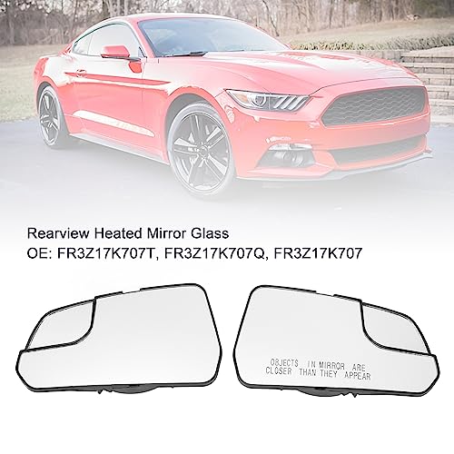 Verwarmd spiegelglas FR3Z17K707Q voor Mustang 2015-2020 - Duidelijk zicht, Stabiele prestaties - OEM Vervanging