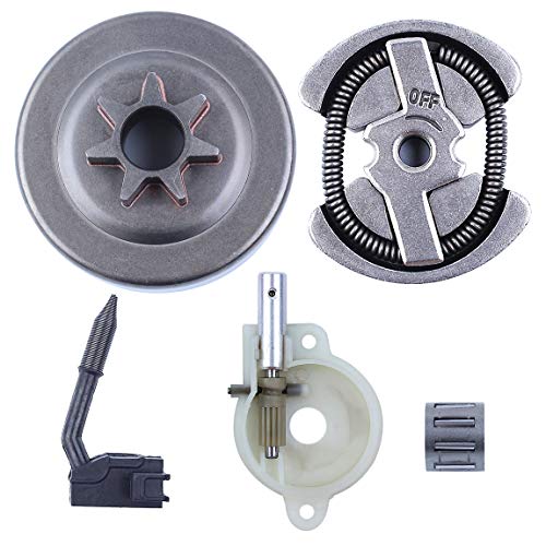 325" 7T Clutch Drum Oliepomp Oliekooi lager Kit Fit Husqvarna 142 141 137 136 36 41 kettingzaag Onderdelen 3