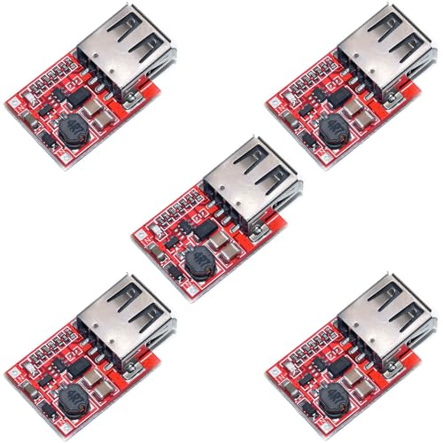 5st DC 0.9-5V tot 5V USB Voltage Converter Voeding Module Stap omhoog Voeding Module