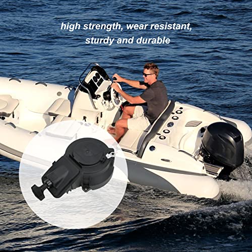 Recoil Pull Starter Assembly, Recoil Starter Boot Accessoires Vervanging voor 9.9HP 15HP 2 Stroke Outboard 5