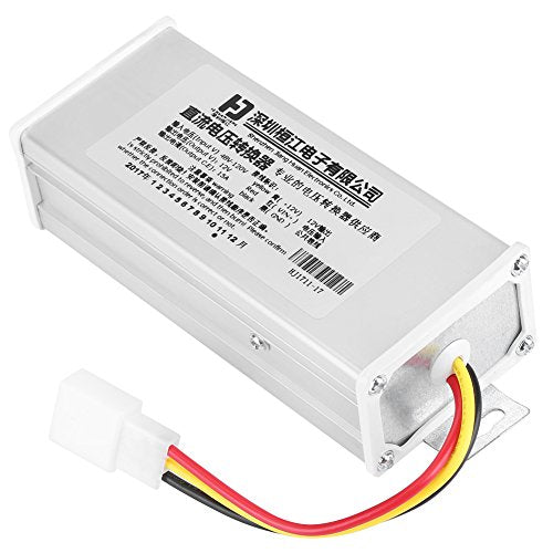 Omvormer voor elektrische auto, invoer, 48V-120V, uitgang 12V-15A/180W, Power Controller voor elektrische voertuig, Golf, winkelwagen, Club, Auto, Scooter, Fiets en meer