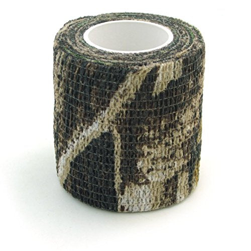Zelfklevende Non-Woven Camouflage Wrap Rifle Hunting Camo Stealth Tape 4.5M - Anti-gezondheidscamouflage 3