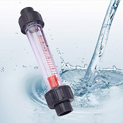 LZB-15(D)Rotameter Waterstroommeter Materiaal glas Roestvrij staal Kunststof Transparante Pijpleiding Flow Meter Liquid Flow Rate Gauge(5-50ml/H) 5