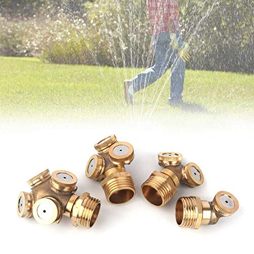 Spray Misting Nozzle, Garden Sprayer Past Atomizing Irrigatie 1/2 Inch Water Slang 4
