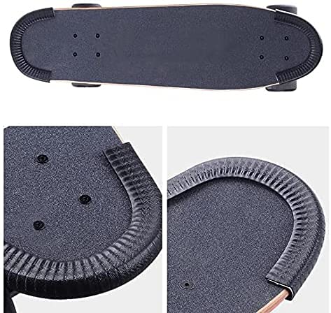 Skateboard neus & staart bescherming, rand bescherming voor longboard, schokbestendige rubber hoes, 2 paar 3