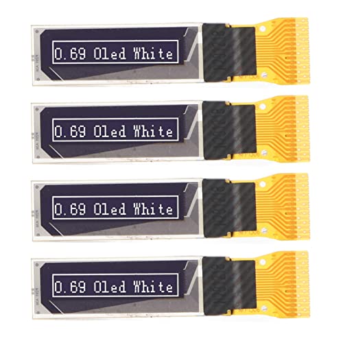 4Pcs SPI IIC Interface 14 Pin Digital Board Accessoires set 0.69in LCD Display Module scherm 96x16 resolutie OLED digitaal scherm