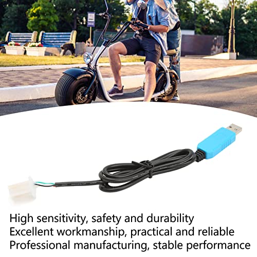 Jeanoko Elektrische motorfiets controller, gemakkelijk aan te passen bediening controller voor motorfiets VOTOL gevoelige USB-kabel