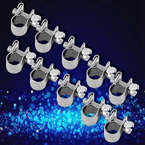 10 st Roestvrij stalen slangklemmen Brandstofleiding buisklemmen (14-16mm) 4