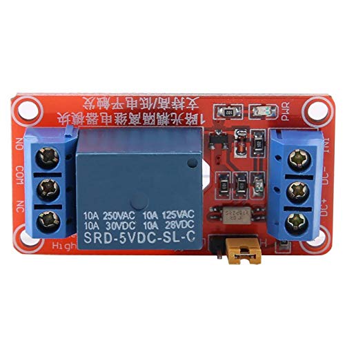 Relay Module Patch Photo Coupling Isolatie Module 1 Channel Optocoupler 5V 12V 24V Relay Module AC/DC Relay mA Activator Current (5V) - Relay 20A 5V