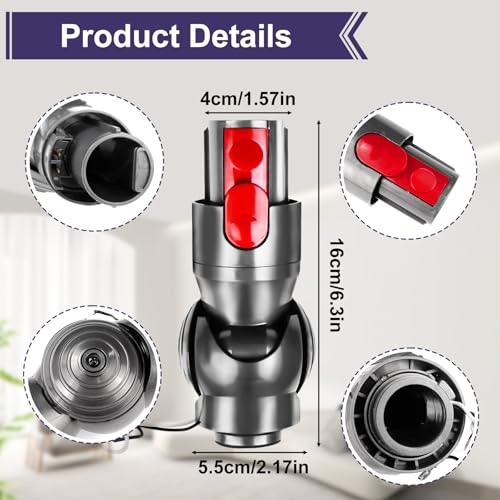 50W Direct Drive Head Connector voor Dyson V8 V10 Stofzuiger Vloerborstel Connection Head Vervang Accessoires Onderdelen 5