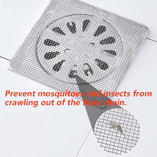 Mosquito Net Reparatie Reparatie Mosquito Net Reparatie Patches voor Mosquito Net Reparatie Sterke Kleefstof voor Windows en Deuren 10 x 10 cm Pack van 10 4