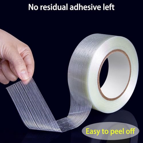 1 Rol 5mm x 50m Afdichting Verpakking Tape, Film Tape, Fiberglass Tape voor Verpakking Versterking 3