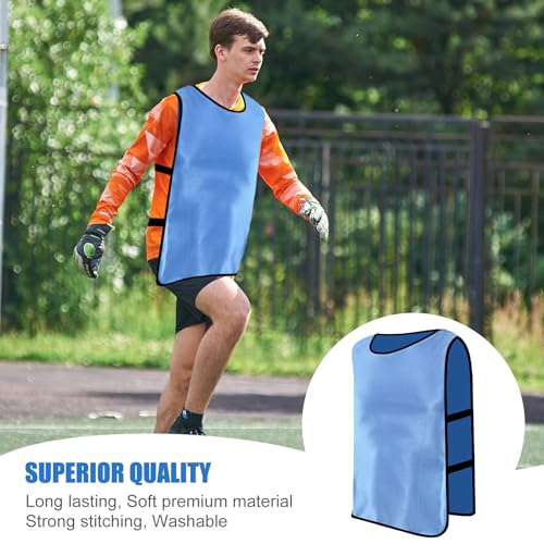 6 stuks Bodice Voetbal Set, Sport Mesh Bibs, Training Bodices Basketbal Sport Shirt Bodice voor volwassenen, Bodice Mesh Vest voor Training, Training Bodices voor mannen en vrouwen 5