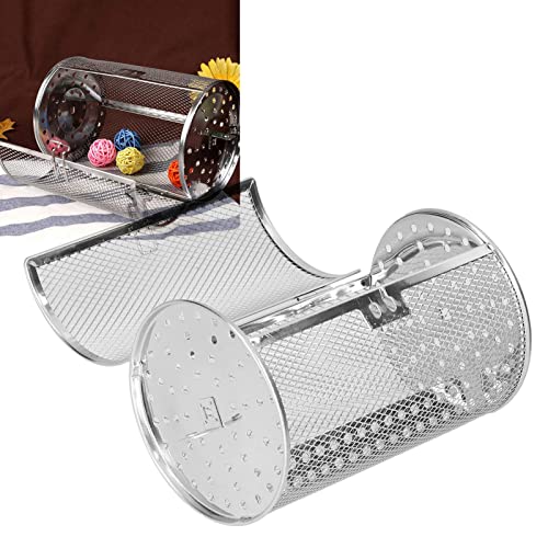 12x12x18cm Air Fryer Pan Mand 360 Swivel Fryer Mand Fryer Mand Set Roestvrij stalen bakgereedschap voor Keuken Elektrische Oven 3