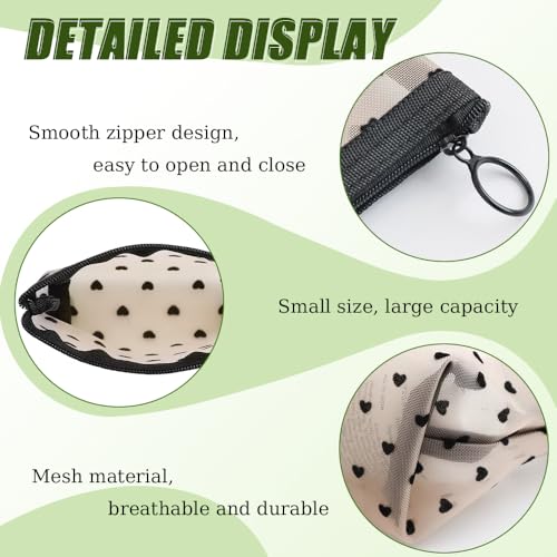 4 st. Mini Cosmetic Tassen Kleine Make-up Zak Portable Travel Make-up Pouch Lipstick Cosmetic Accessoires Organizer Veelzijdige Zipper zak voor vrouwen voor reizen dagelijks, Multicolour, klassieke 4