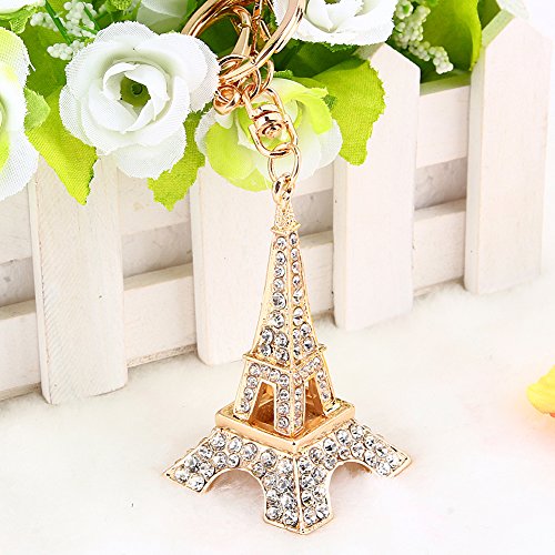 Eiffeltoren Keychain Charm - Paris Eiffeltoren Keychains Silver Retro Souvenirs