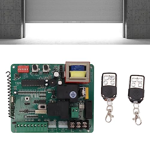 Schuifdeur motor bestuurbord, elektrische deur controle board interface externe schakelaar tijdbeveiliging 220V voor lagers 3