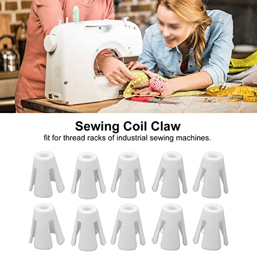 10 stuks garen Spool Cone Holder voor industriële naaimachines, Plastic Spool Claws, Naaiaccessoires 4