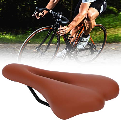 Bergfietszadel Kippen Fiets Zadel Holle Middelste Ontwerp Fietszadel Schokbestendig Fietsen Zachte Kussen voor wegfietsen Mountainbikes en vaste tandwielfietsen