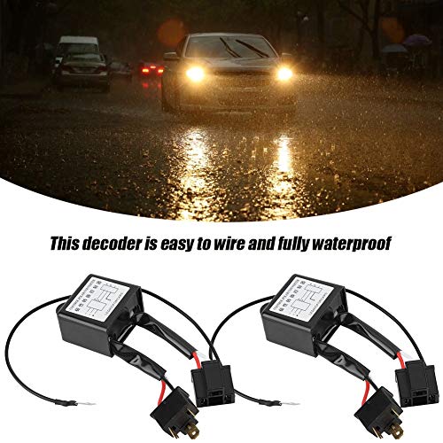 2PCS-legering omgekeerde polariteit, LED Negatieve converter Polar Negative Switch Harness Adapter omgekeerde polariteit voor H4