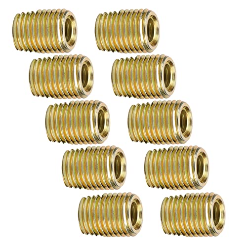 20st Zelftappende draad invoegen, 302 Carbon Steel, Gegalvaniseerd Geslotte Schroef Socket, Schroef Reparatie Accessoires, voor Draad Reparatie (InnerM3 * 0,5 OuterM5 * 0,5 Lengte6mm) 5
