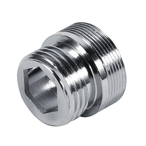 M22 Male 1pc 22mm 24mm G1 2 Keuken Aluminium Waterzuiveraar Faucet Aerator Adapter Accessoires (24mm tot 15mm)