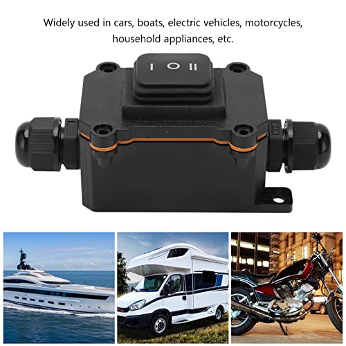 Rocker Switch, 3 niveaus, ON/OFF/ON, 12V, 16A, IP68, Waterproof, Universal voor auto, boot, boot, boot, boot, boot, boot, boot, boot, boot, boot, boot 5