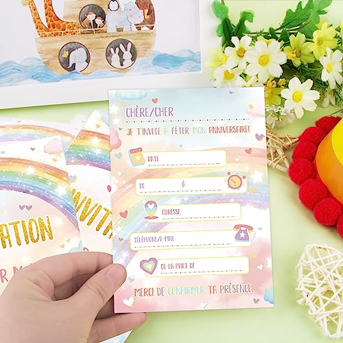 12 lakens wenskaart voor Franse verjaardag 3