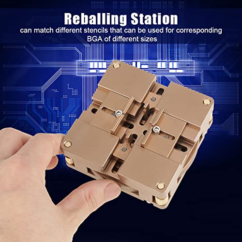 WN8090 Bga Reballing Station, Bga Centering Station Reballing Station Bga Kit Stencil Kits houder Universele Bga Planten 3